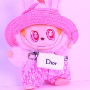 Pink Dior Labubu